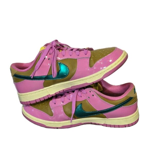 Nike Parris Goebel x Dunk Low Shoe Womens Size 9 Mens 7.5 Playful Pink Sneakers - Picture 5 of 10